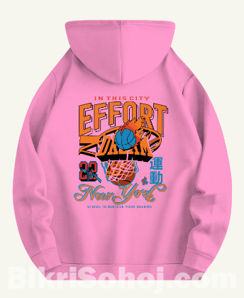 Drop Shoulder Hoodie for Men and Women